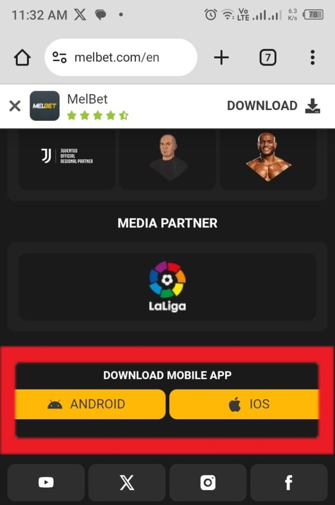 melbet app downlaod india