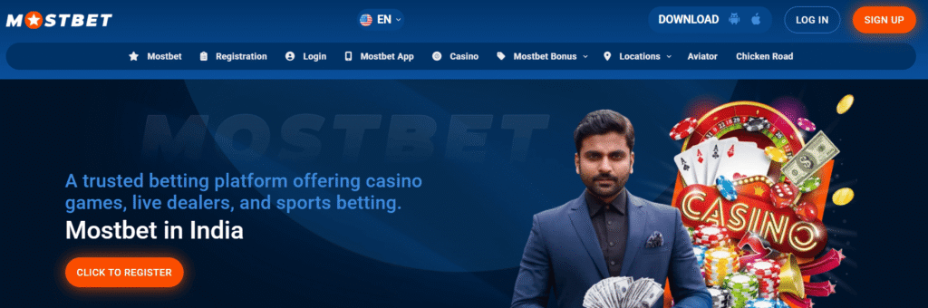 mostbet landing page